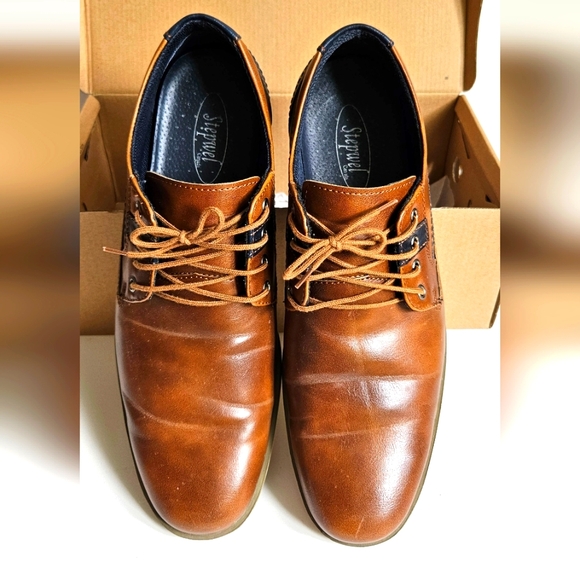 Stepwel Mens Lace-Up Shoes - Picture 1 of 3